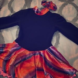 Kids figure skating dress